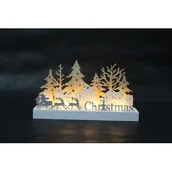 Oświetlenie świąteczne - Figura ozdobna Mikołaj w saniach LED - miniaturka - grafika 1