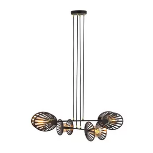 Emibig PLAYA 4 BLACK 1146/6 lampa wisząca oryginalny Design nowoczesna 1146/6 - Lampy sufitowe - miniaturka - grafika 1
