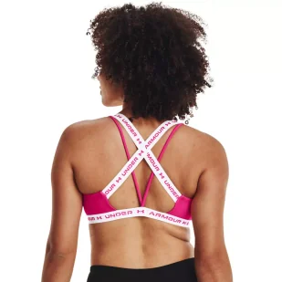 Biustonosz sportowy Under Armour Crossback Low - Bielizna sportowa damska - miniaturka - grafika 8