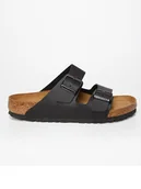 Klapki i japonki damskie - Birkenstock Klapki w kolorze czarnym - miniaturka - grafika 1