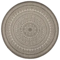 Dywany zewnętrzne - MARBEX Dywan zewnętrzny Jeans beżowy śr. 120 cm - miniaturka - grafika 1