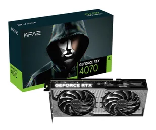 KFA2 GeForce RTX 4070 1-Click OC 2X 12GB GDDR6X 47NOM7MDABXK - Karty graficzne - miniaturka - grafika 1