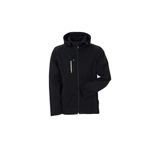 Planam 3355064 Outdoor Hawk Kurtka Męska Softshellowa, Czarna, Rozmiar XXXL