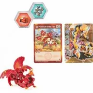 Figurki dla dzieci - Bakugan Legends kula platinum Blitz Fox Red - miniaturka - grafika 1