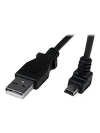 Kable USB - StarTech Kabel USB USB A na mini USB B kątowa 2M BUSBAMB2MD - miniaturka - grafika 1