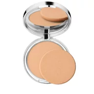 Pudry do twarzy - Clinique Stay Matte puder matujący do skóry tłustej odcień 03 Stay Beige Sheer Pressed Powder) 7,6 g - miniaturka - grafika 1