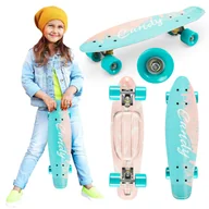 Deskorolki - Qkids Designerska deskorolka dziecięca 4Y43AB 4Y43AB SAM ONE SIZE - miniaturka - grafika 1