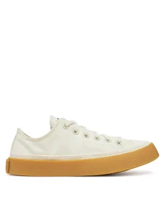 Converse Tenisówki Chuck Taylor All Star Retro Rubber A10696C Beżowy - Trampki damskie - miniaturka - grafika 1