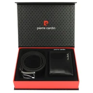 Paski - Zestaw prezentowy Pierre Cardin Portfel i Pasek ZG-103 - miniaturka - grafika 1