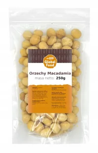 Orzechy Makadamia Orzech Macadamia Global Food 250G - Orzechy i nasiona - miniaturka - grafika 1