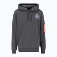 Bluzy męskie - Bluza męska Alpha Industries NASA Orbit vintage grey - miniaturka - grafika 1