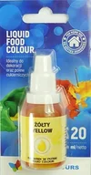 Dodatki do ciast w proszku - BARWNIK SPOŻYWCZY W PŁYNIE ŻÓŁTY 20 ML - miniaturka - grafika 1