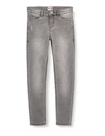 Spodnie i spodenki dla dziewczynek - Noppies Jeansy dziewczęce, Dark Grey Wash - P050, 74 cm - miniaturka - grafika 1