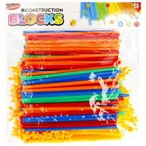 Mega Creative, Klocki konstrukcyjne Słomki 298 elementów 474342 - Zabawki konstrukcyjne - miniaturka - grafika 1