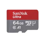 Karty pamięci - SanDisk Ultra 64 GB MicroSDXC UHS-I Klasa 10 - miniaturka - grafika 1