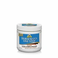 Akcesoria jeździeckie - ABSORBINE Preparat do czyszczenia i pielęgnacji skóry Horseman''s One Step Leather Cleaner and Conditioner Cream 425ml - miniaturka - grafika 1