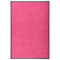 Wycieraczki - vidaXL Wycieraczka z możliwością prania, różowa, 60 x 90 cm - miniaturka - grafika 1