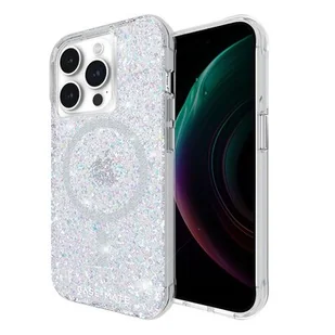 Etui CASE-MATE Twinkle MagSafe do Apple iPhone 15 Pro Srebrny - Etui i futerały do telefonów - miniaturka - grafika 1