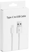 Kable USB - Kabel Z Usb Na Usb Typ-c Typ C Usb-c 1 Metr Biały - miniaturka - grafika 1
