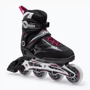 Rolki damskie FILA Argon 84 Lady czarno-fioletowe 10621215 EU 38 - Rolki - miniaturka - grafika 1