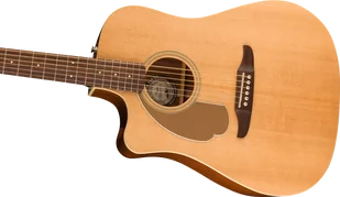 Fender Redondo Player Walnut Fingerboard Gold Pickguard Natural Leworęczna - Gitary akustyczne - miniaturka - grafika 4