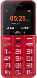 myPhone Halo Easy Czerwony - Telefony komórkowe - miniaturka - grafika 2