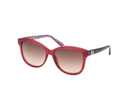 Okulary przeciwsłoneczne - Guess GU7920 Okulary przeciwsłoneczne, Kobiety, Shiny Bordeaux (Czerwony), Jeden rozmiar - miniaturka - grafika 1