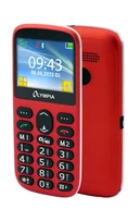 Telefony komórkowe - Olympia Sun Czerwony - miniaturka - grafika 1