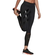 Legginsy - Legginsy damskie Adidas sportowe czarne-XXS - miniaturka - grafika 1