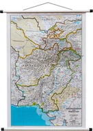 Atlasy i mapy - National Geographic, Afganistan, Pakistan Classic mapa ścienna polityczna, 1:3 363 301 - miniaturka - grafika 1