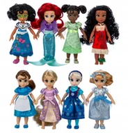 Lalki dla dziewczynek - Disney Zestaw Lalek Vaiana Roszpunka Ariel Kopciuszek Elsa Tiana Bella - miniaturka - grafika 1