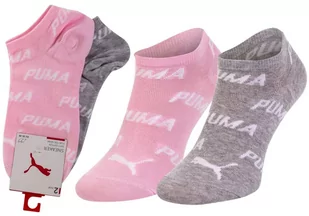 Puma  Skarpetki Stopki 2 Pary Pink/Grey 907947 04 35-38 - Skarpetki damskie - miniaturka - grafika 1