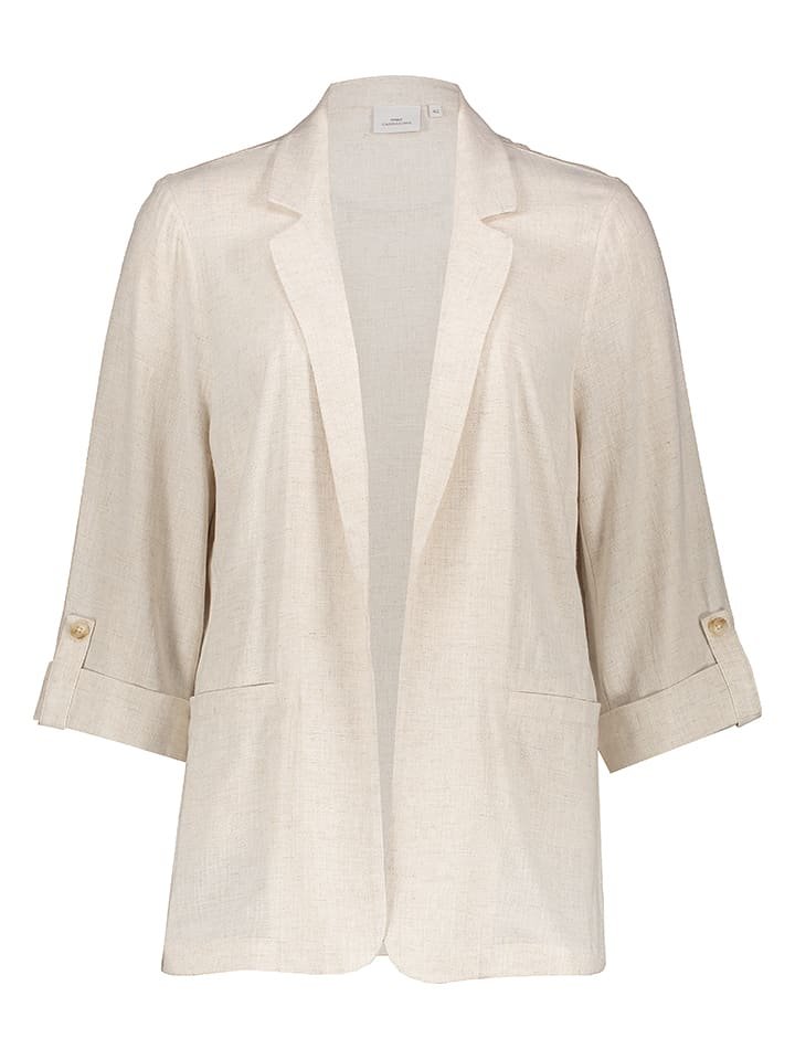 ONLY Blezer w kolorze kremowym