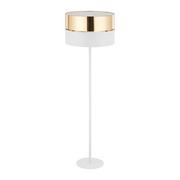 Lampy stojące - Hilton lampa podłogowa biało złota TK/5074 TK Lighting  - miniaturka - grafika 1