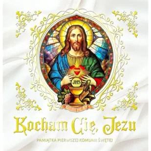 Kocham Cię, Jezu. Pamiątka Pierwszej Komunii Św. - praca zbiorowa - Pamiątka Pierwszej Komunii Świętej - miniaturka - grafika 2