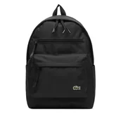 Plecaki - Plecak Lacoste Neocroc NU5180NE Czarny - miniaturka - grafika 1