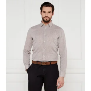 Joop! Koszula Pit-W Slim Fit z dodatkiem lnu - Koszule męskie - miniaturka - grafika 1