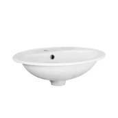 Umywalki - Umywalka ceramiczna wpuszczana w blat Calla 53.5 x 41 Z/O Cersanit - miniaturka - grafika 1