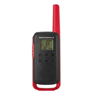 Krótkofalówki - Motorola T62 PMR 446 KRÓTKOFALÓWKI CZERWOWE-CZARNE - miniaturka - grafika 1