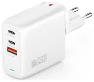 Ładowarki do telefonów - 4smarts Flex 65W 2xUSB-C + 1xUSB-A biały - miniaturka - grafika 1