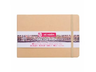 Szkicownik Naturalny 140G 80 15X21Cm Talens - Podobrazia, bloki, papiery - miniaturka - grafika 1