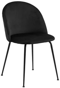D2.Design Krzesło Louise Black 183920 - Krzesła - miniaturka - grafika 1