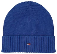 Czapki damskie - Tommy Hilfiger Czapka z małą flagą, głęboki indygo, Głębokie indygo, S-M - miniaturka - grafika 1