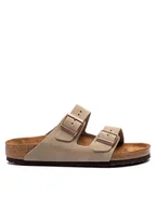 Klapki i japonki męskie - Birkenstock Klapki Arizona Bs 0951301 Szary - miniaturka - grafika 1