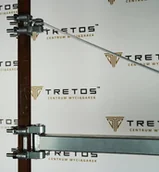 Wciągarki - Maszt do wciągarek, mocowany na rusztowaniu lub do ściany, udźwig do 1000 kg 55979896 - miniaturka - grafika 1