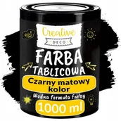 Farby i media malarskie - Creative Deco Farba Tablicowa Czarna 1000 ml - miniaturka - grafika 1