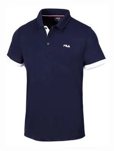 Koszulka męska Fila  Polo Marc Navy XL - Koszulki sportowe męskie - miniaturka - grafika 1