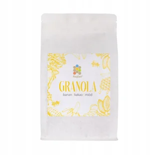 Granola Banan, Kakao i Miód 200g - Płatki śniadaniowe i musli - miniaturka - grafika 1
