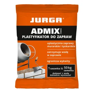 Jurga Plastyfikator sypki do zapraw murarskich i tynkarskich Admix - Dodatki do zapraw - miniaturka - grafika 1