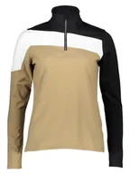 Koszulki sportowe damskie - Killtec Koszulka funkcyjna "KSW 258" w kolorze jasnobrązowo-biało-czarnym - miniaturka - grafika 1